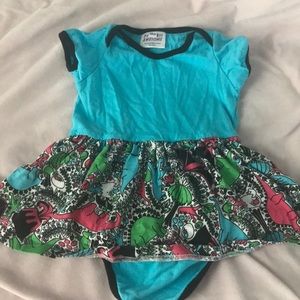 Princess Awesome Dino Dress! 18m, EUC!